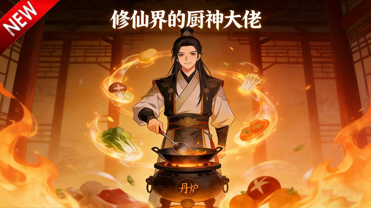 💥【新番上线】穿越浩土世界的叶长青成了道一宗最底层杂役，绝望之际绑定最强食神系统，一碗卤面惊艳全宗，以颠勺之技，在玄幻世界煮出一条通天修仙路！《修仙界的厨神大佬》全集 Multi SUB #动漫魔女