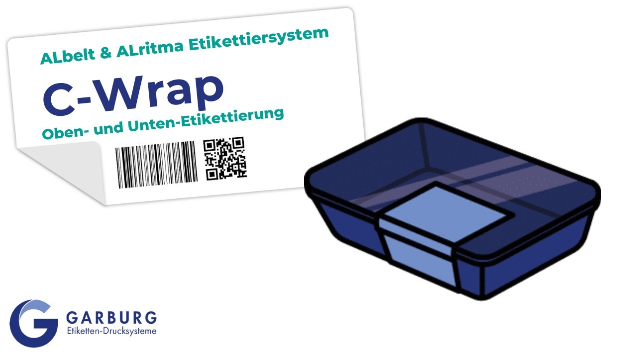 C-Wrap Etikettierung | ALbelt & ALritma Etikettiersystem | Garburg Etiketten-Drucksysteme
