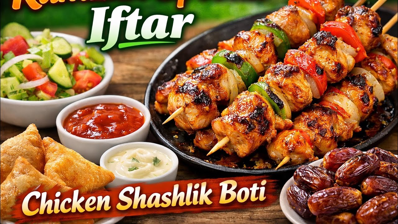 Ramzan Special Chicken Shashlik Boti at Home 🍗 | Iftar Preparation with Family | Ashar Ayyan Vlogs