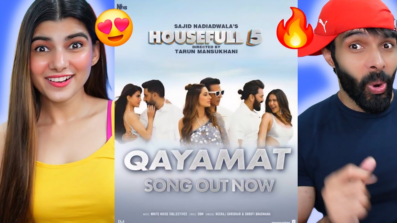 Qayamat (Song): Akshay,Abhishek,Riteish,Jacqueline,Sonam,Nargis |Sajid N | Housefull 5 Reaction
