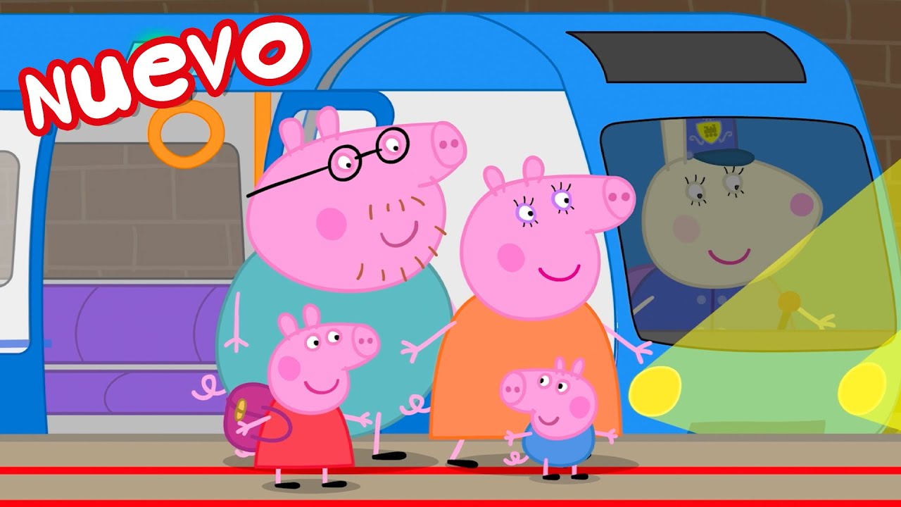Los Cuentos de Peppa la Cerdita | El metro de Londres | NUEVOS Episodios de Peppa Pig