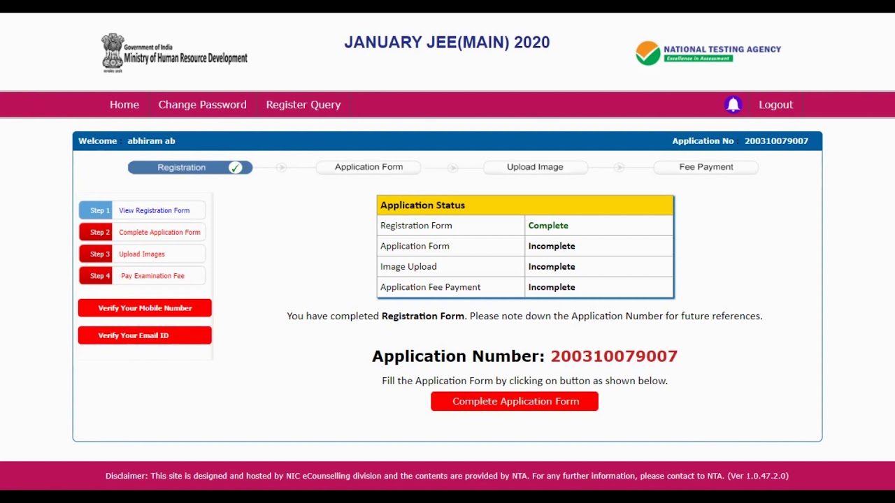 How To Fill JEE Mains 2020 Application Form Step By Step | JEE Mains 2020 Registration Begins | ASD