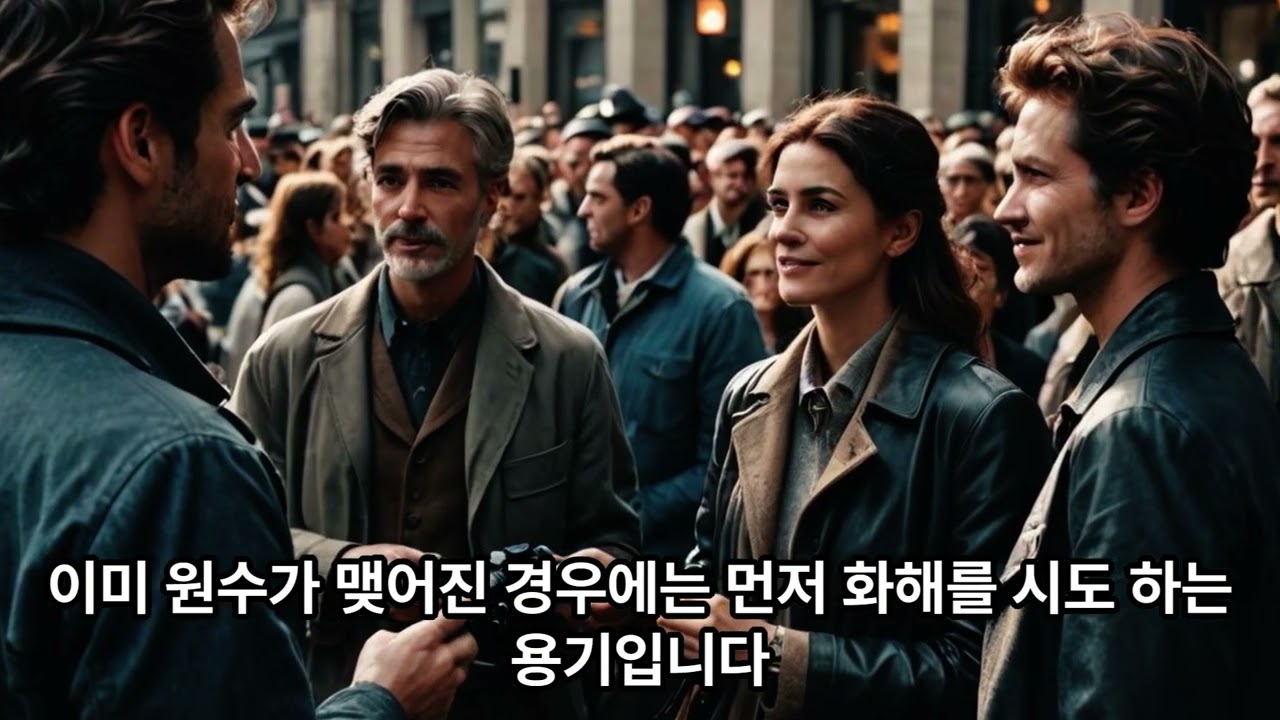 인생을 대하는 태도와 관계의 기술