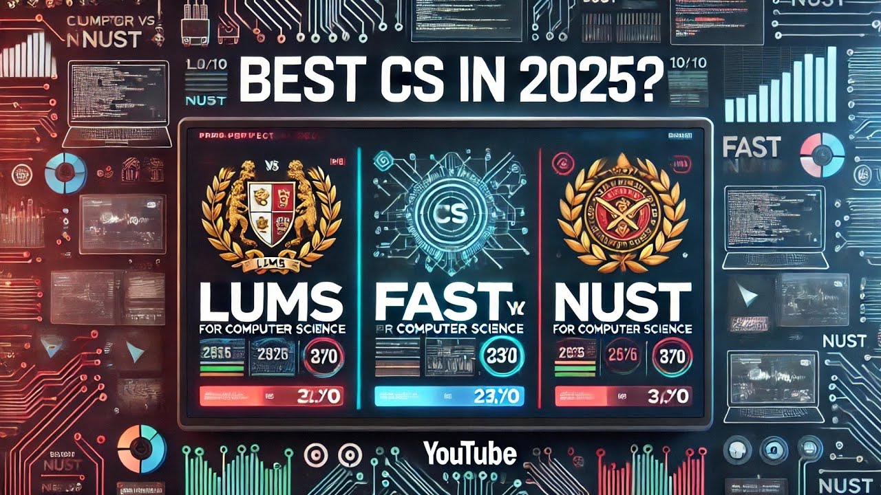 Best Computer Science University in Pakistan 2025 – LUMS vs FAST vs NUST