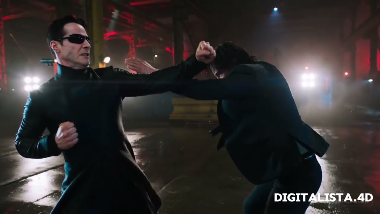 NEO VS JOHN WICK #seedance2  #fightscene #ai 