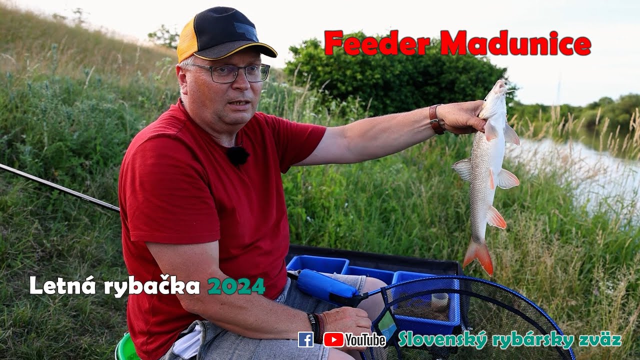 Letná rybačka 2024 - Lov na feeder v Madunickom kanáli