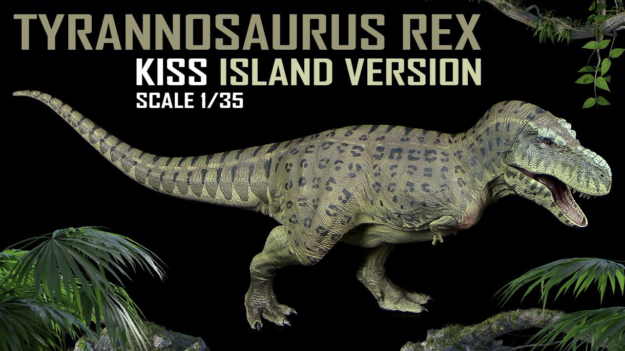 Rebor ™ Tyrannosaurus Rex / T-Rex - Kiss - Island Version - auspacken & (m)eine Meinung