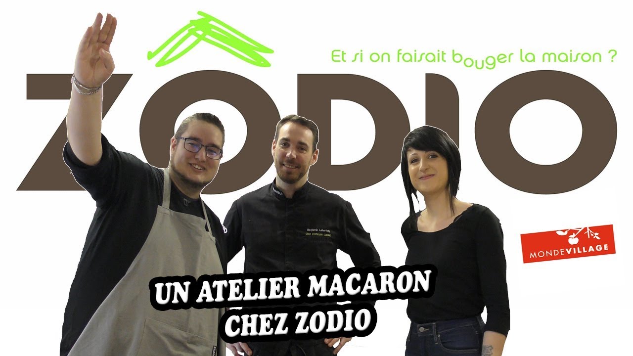 On se retrousse les manches chez ZODIO pour un Atelier Macaron