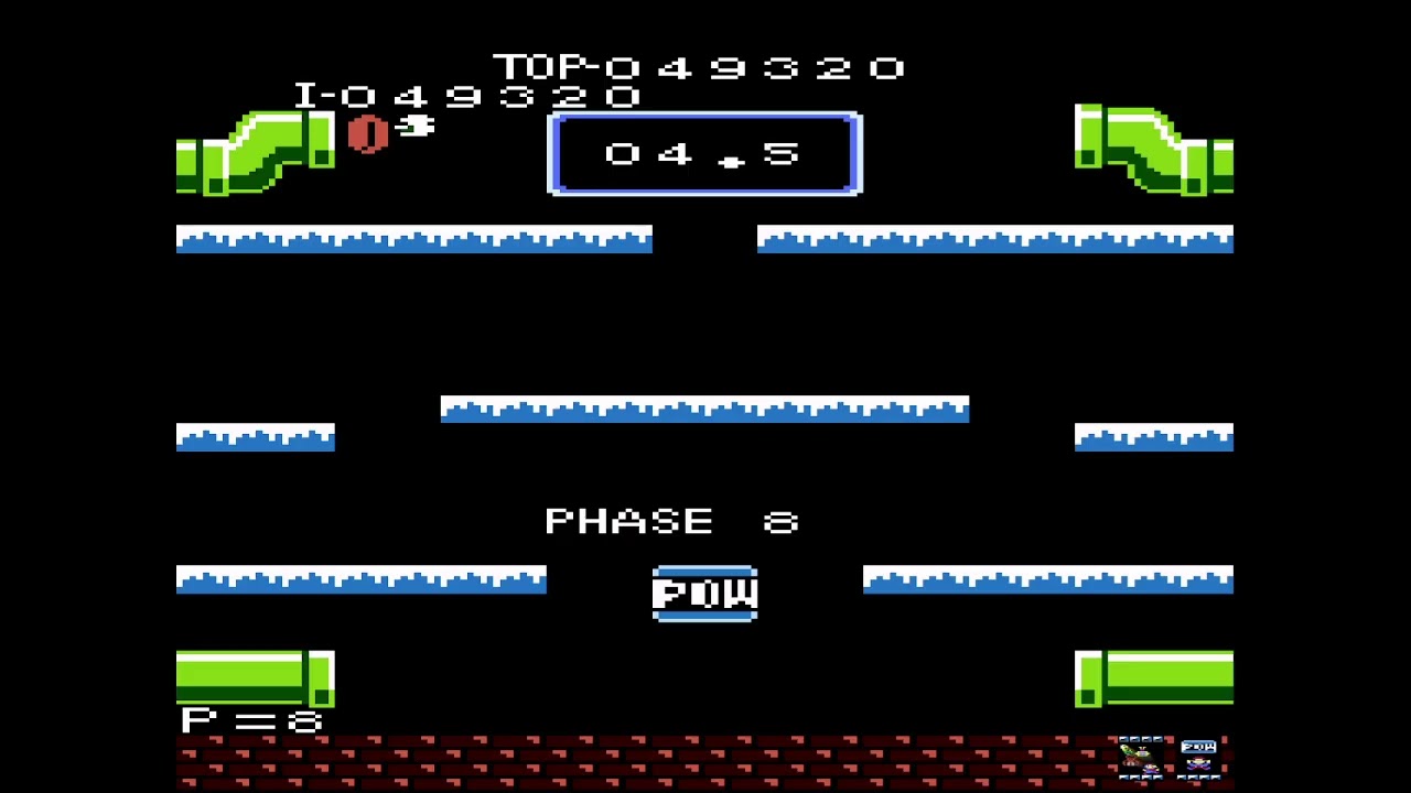 Mario Bros. [A7800] gameplay