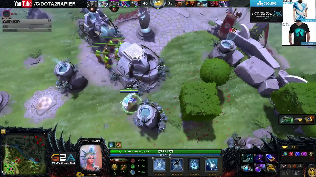SingSing Dota 2 - Rylai Carry Safe Lane ULTRAKILL