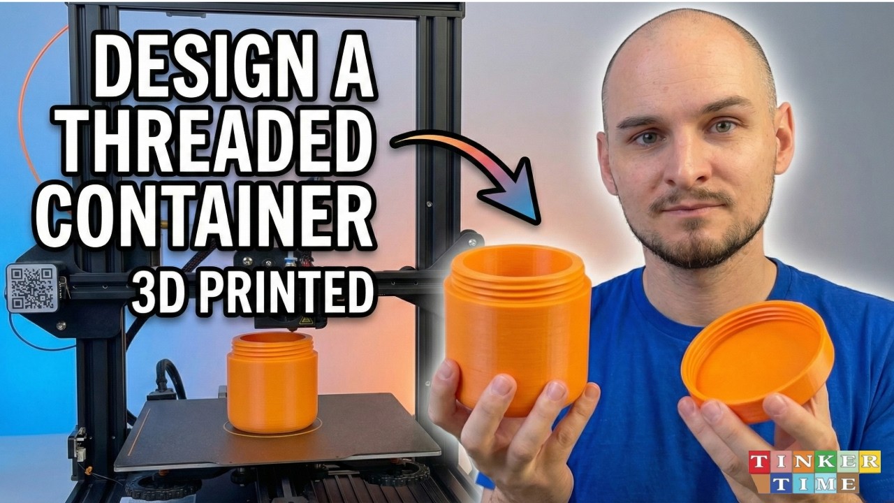 Как спроектировать и распечатать на 3D-принтере мини-банку на заказ (урок в Tinkercad)