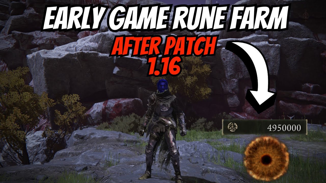 ELDEN RING GLITCHES | BEST EARLY GAME RUNE FARM | After Patch 1.16