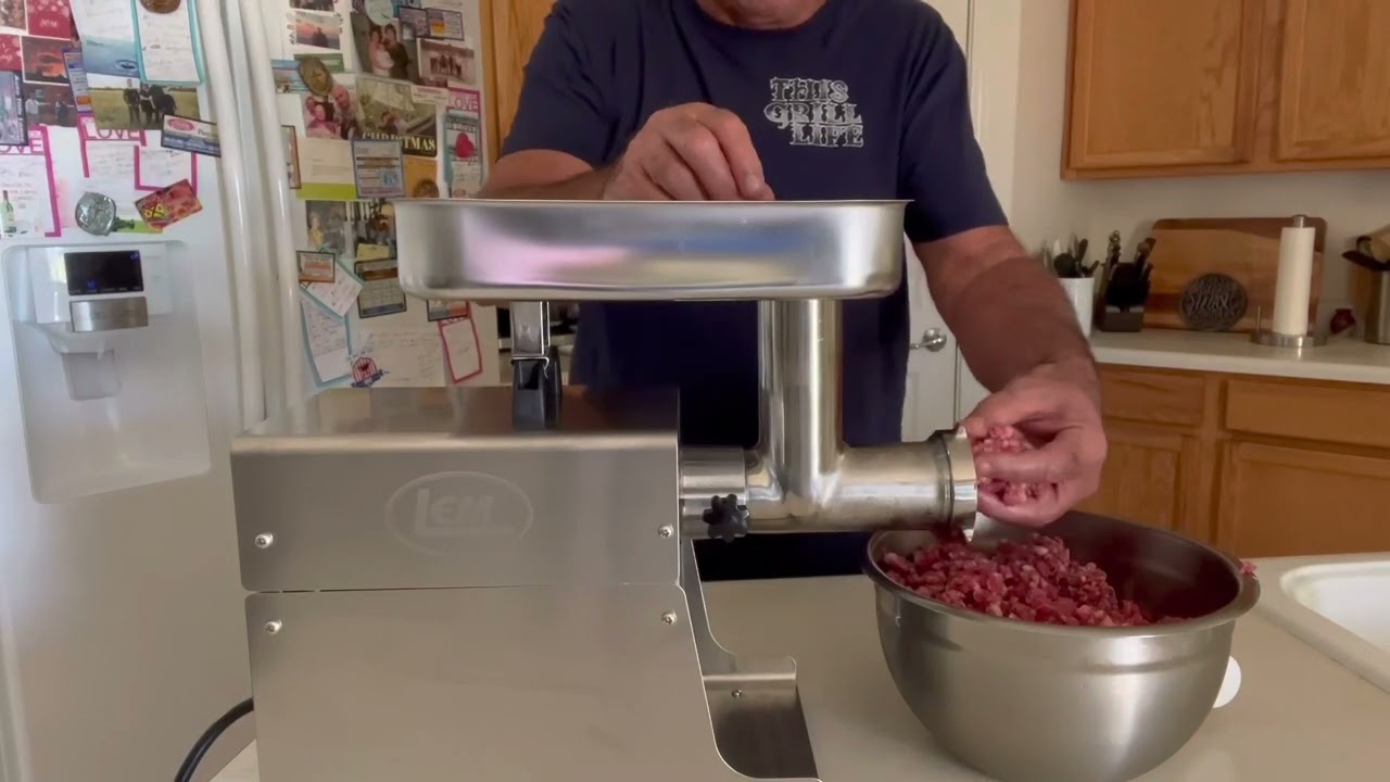 Unboxing And Review Of The LEM Big Bite #8 Meat Grinder