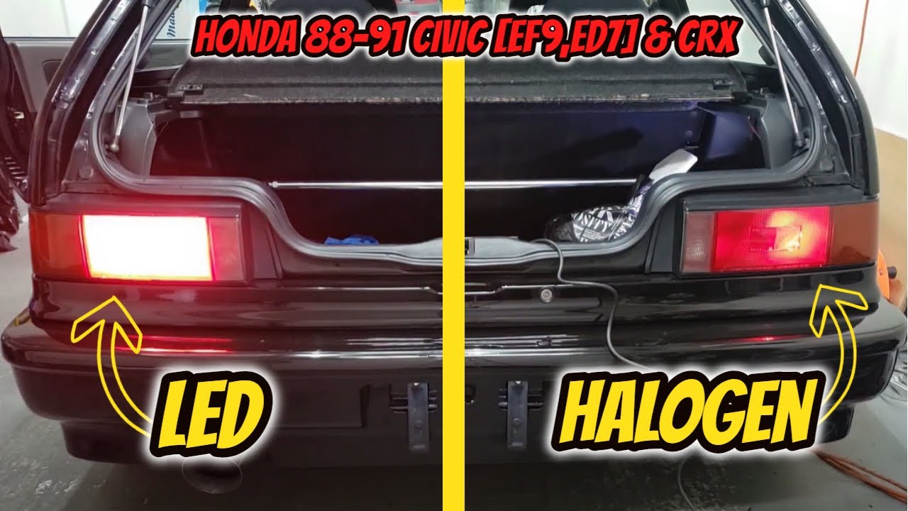 ||HONDA EF9 / ED7 88-91 CIVIC & CRX|| Changing All Exterior halogen Bulbs to LED Bulbs!!!✨