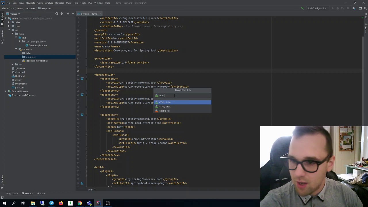 Első Spring Boot webalkalmazásunk - Java Programozás Kezdőknek - 24. rész