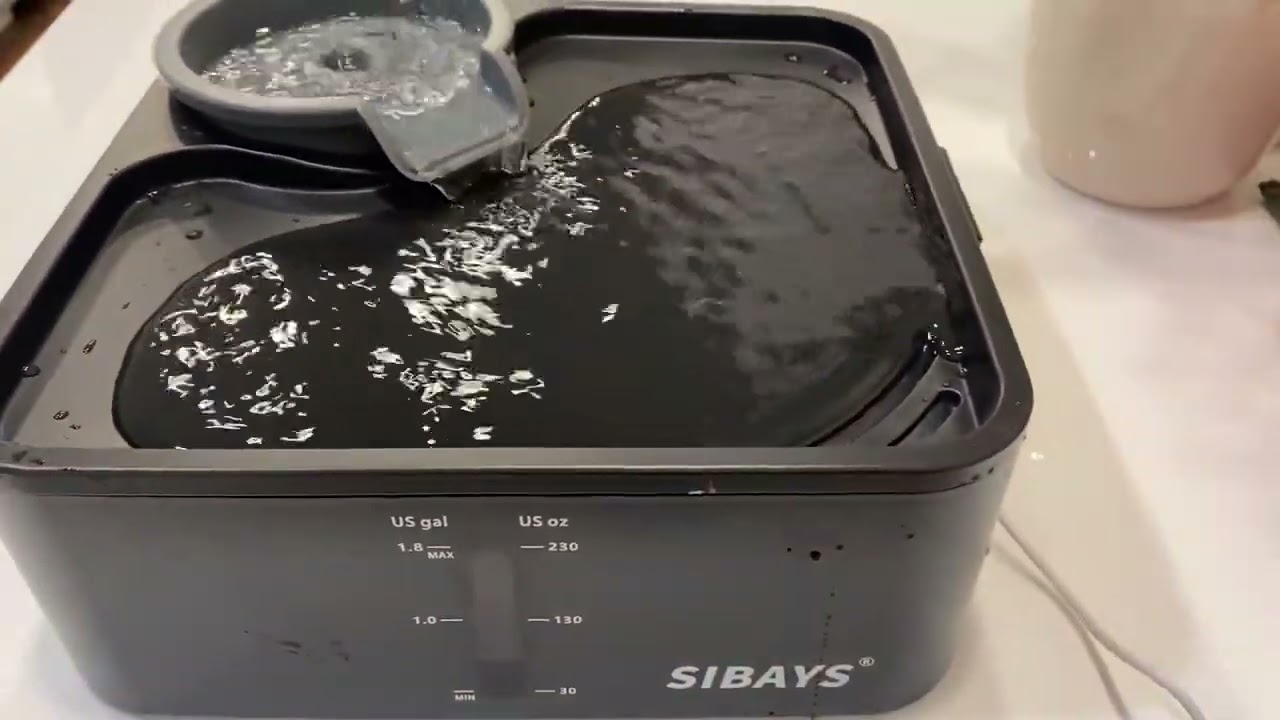 Before you try the SIBAYS Dog Water Fountain, watch this!
