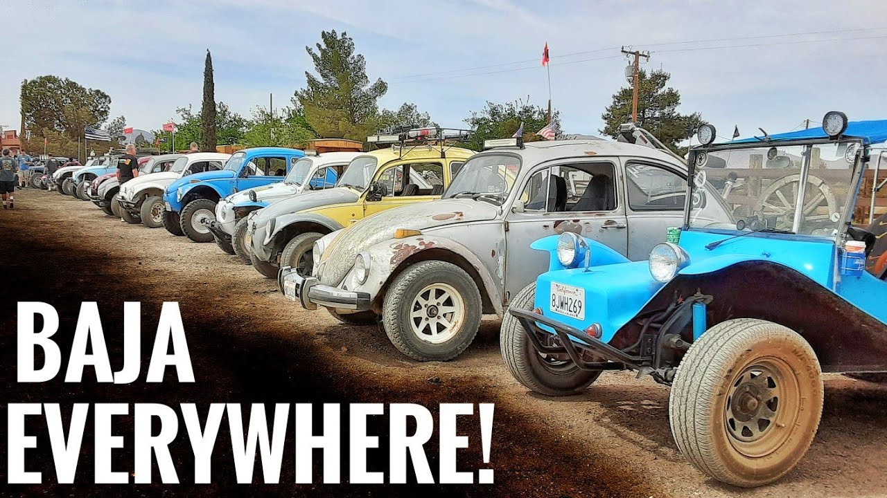 The BIG 👀 Barstow Baja Bug Meet