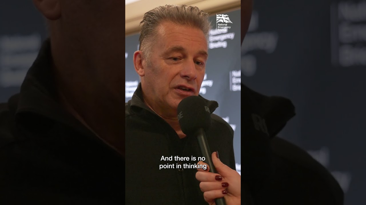 At the National Emergency BriefingbChris Packham delivered a clear message: act now #climatescience
