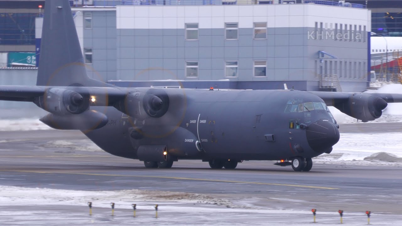 вылет C-130 Геркулес ВВС Франции 5151 61-PH