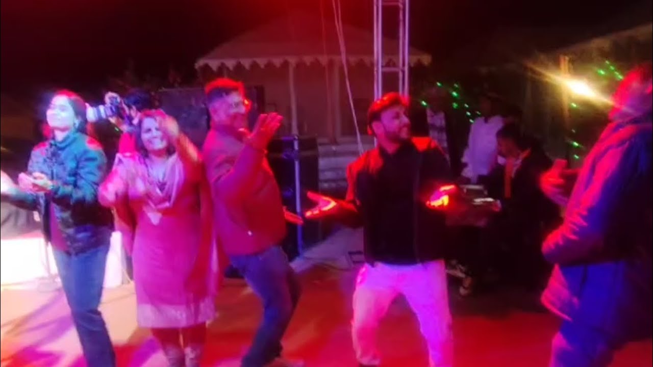 Dance on DJ Mix Songs - New Year's Eve Jaisalmer Rajasthan