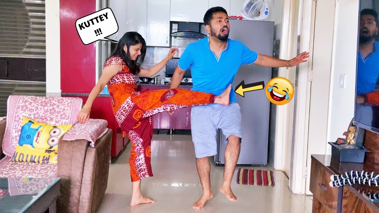 SHE KICKED ME & MOM GOT ANGRY !!
