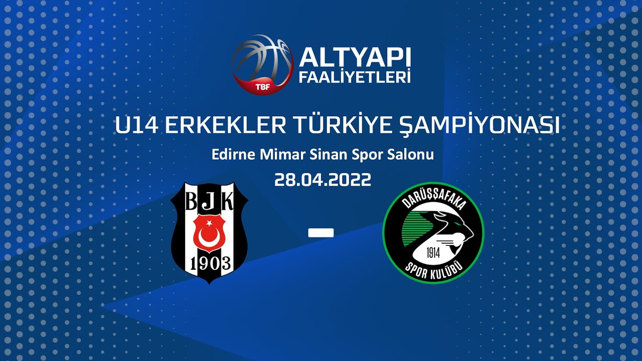 Beşiktaş – Darüşşafaka U14 Erkekler Türkiye Şampiyonası Çeyrek Final