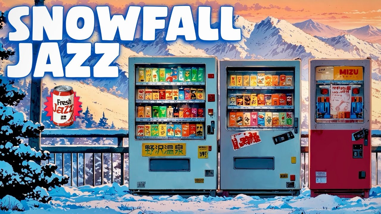 ❄️ Snowfall Beats 🌲 | Jazz Vibes for Creative Flow | Mizu Temple