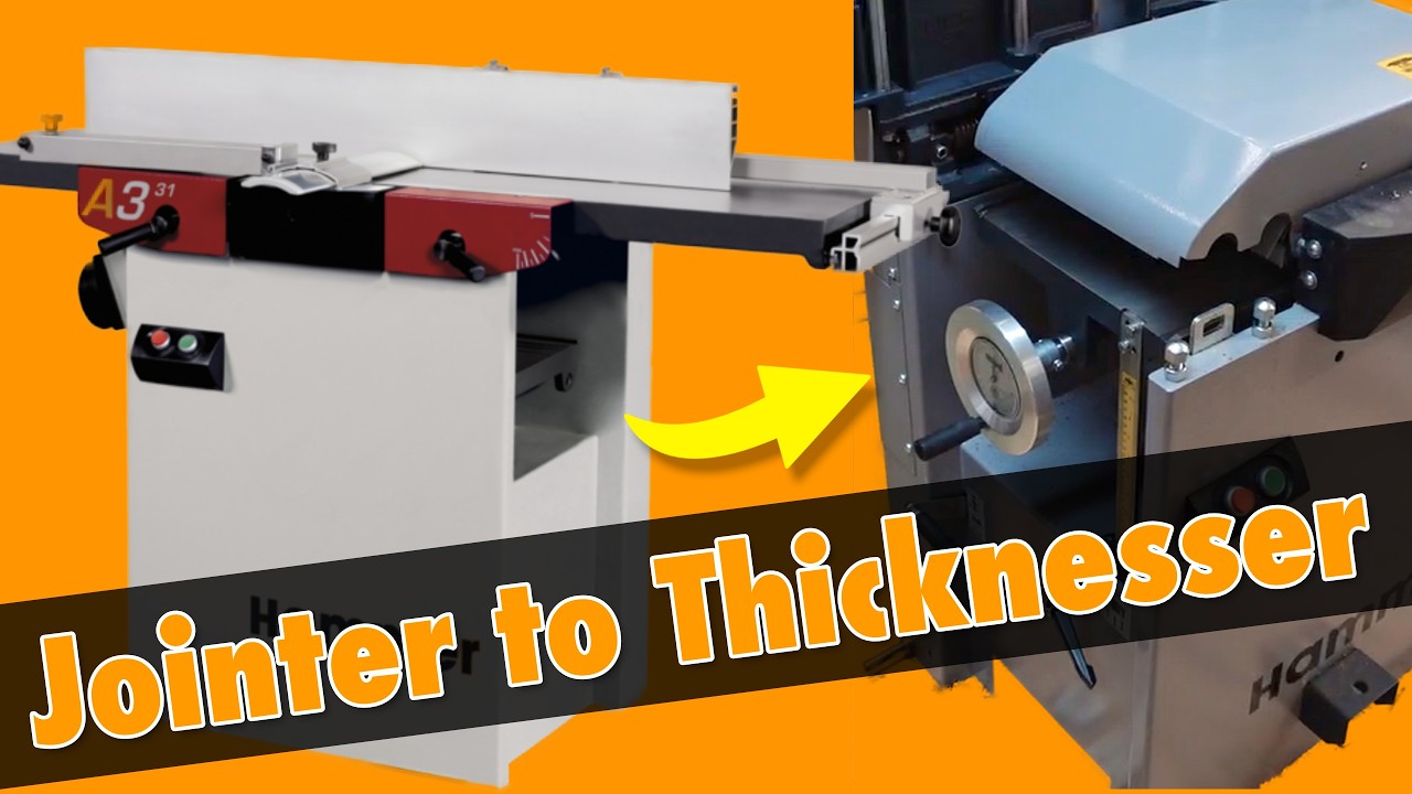 Unpacking the Hammer A3 31 Thickness-Jointer