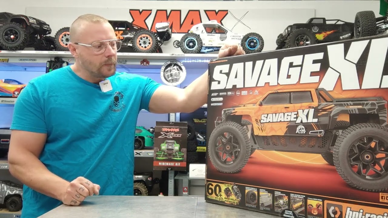 UNBOXING LE HPI SAVAGE FLUX XL V2 avec PROJO HIGH TECH