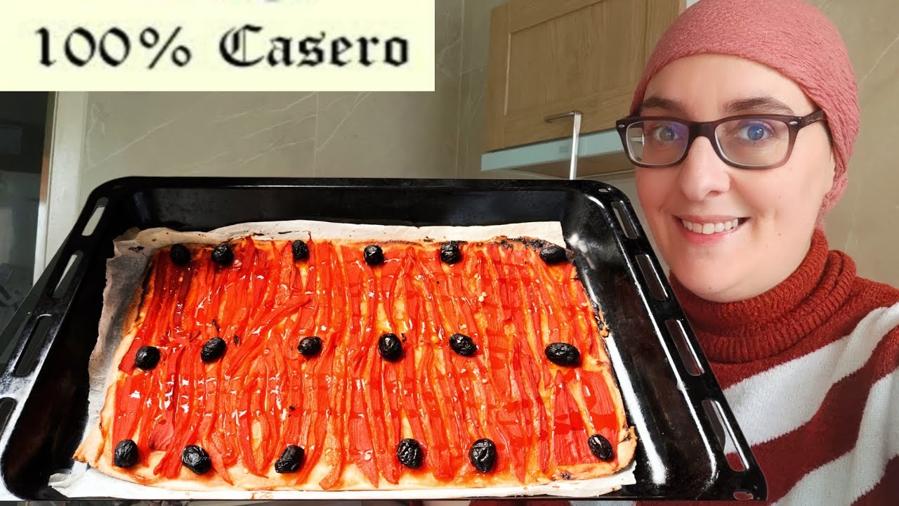 COCA DE PIMIENTOS ASADOS/ RECETA TRADICIONAL DE LA YAYA LAURA/ COCA DE PABROTS!
