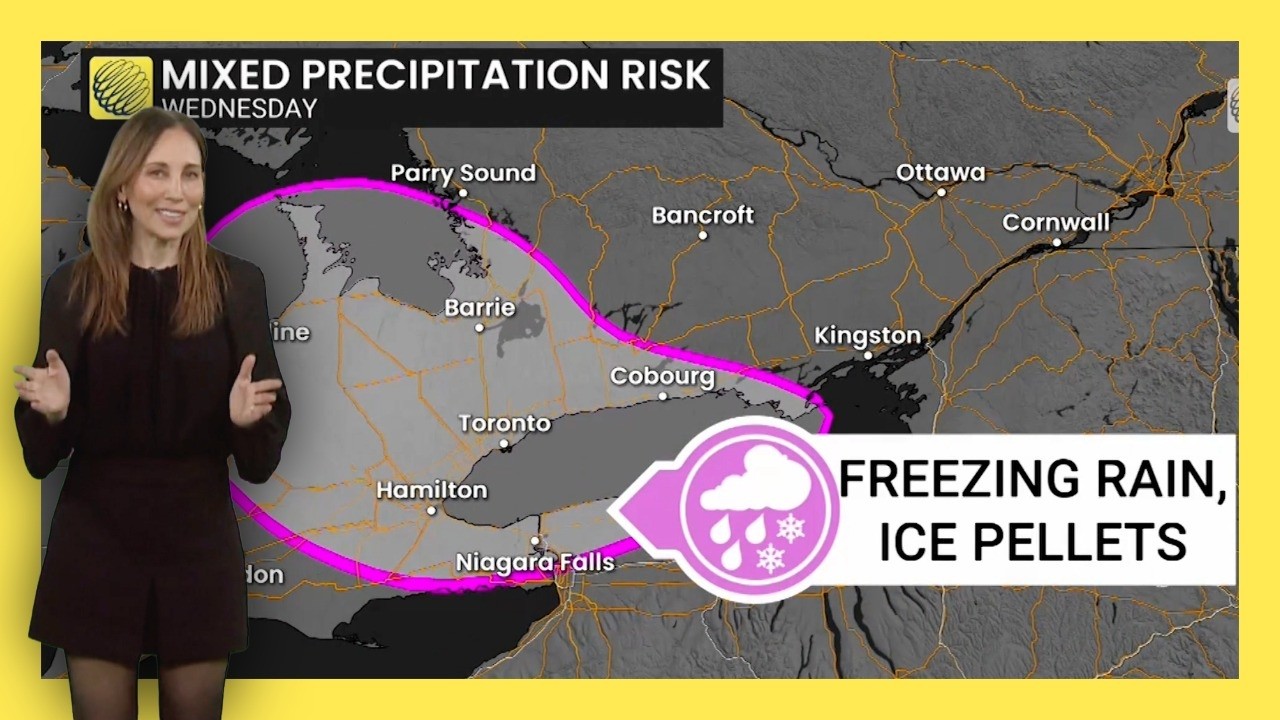 A Triple Threat Storm Is Hitting S. Ontario Wednesday | #onstorm