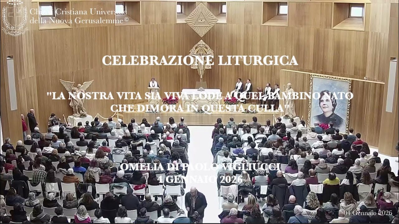 04/01/26 “La nostra vita sia viva lode a quel Bambino nato che dimora in questa Culla”, P. Vigliucci