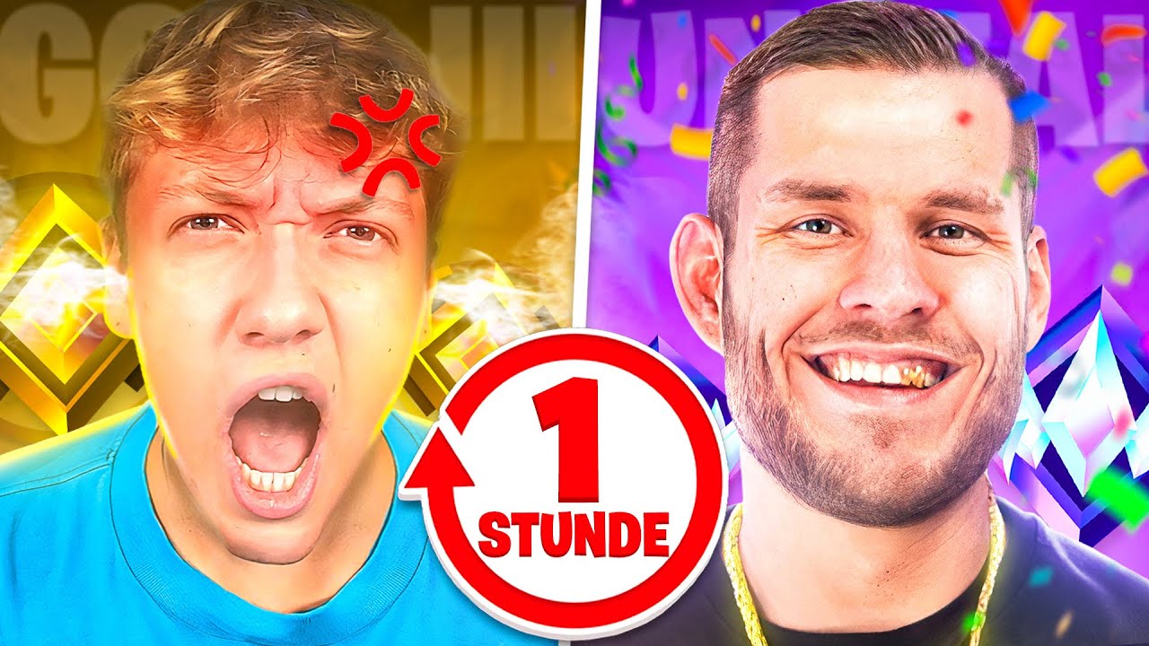Wer Erreicht SCHNELLER UNREAL in 1 STUNDE gegen STANDARTSKILL! 👑