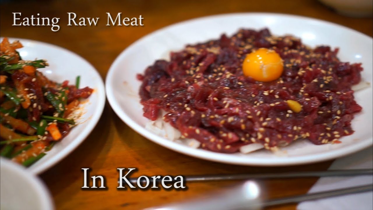 Eating Raw Meat (육회) In Korea's 100 Year Old Market | Gwangjang, Seoul