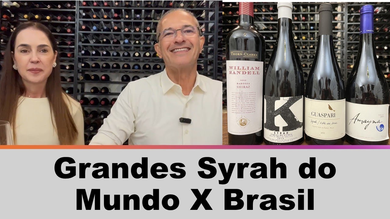Melhores Syrahs do Mundo (Novo) X Brasil