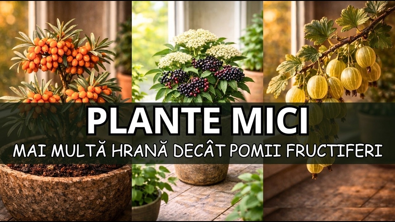 20 Plante Mici Care Produc Mai Multă Hrană Dec&acirc;t Pomii Fructiferi