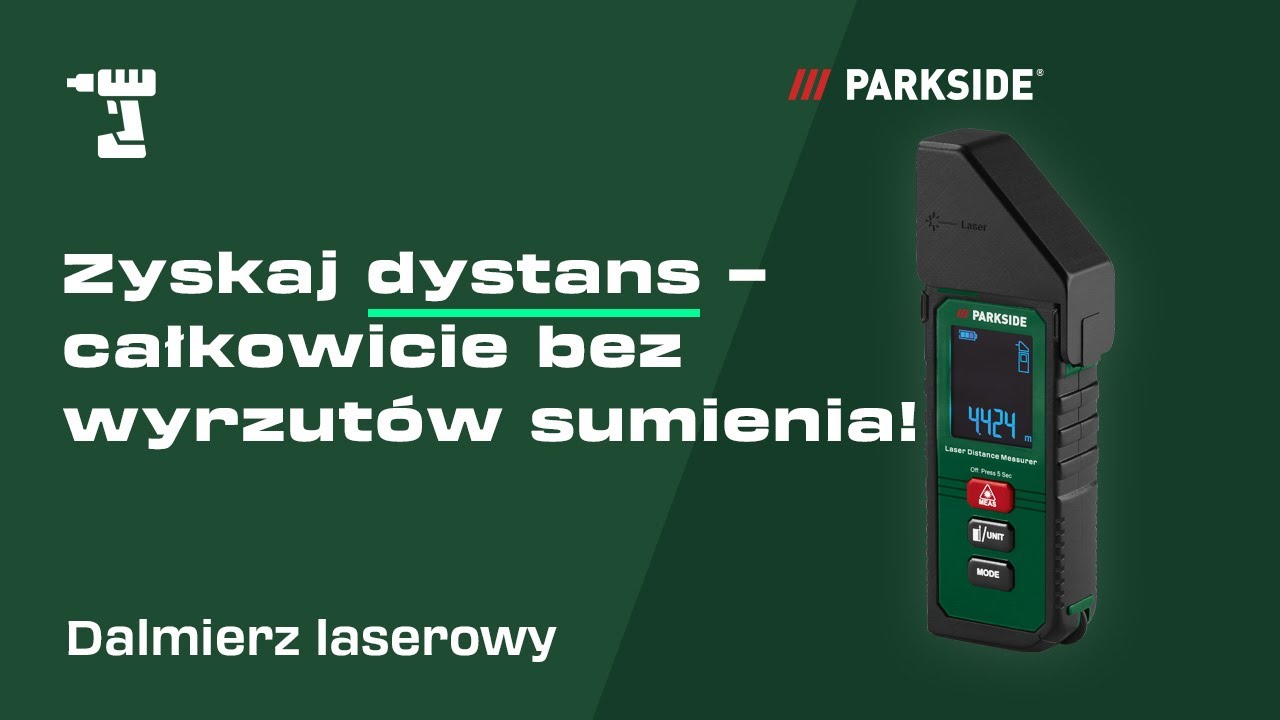 Dalmierz laserowy PARKSIDE w #ToolTalk