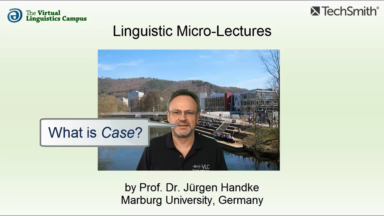 SYN_011 - Linguistic Micro-Lectures: Case