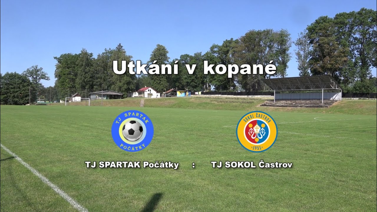 Zápas v kopané Počátky : Častrov 31.8.2024