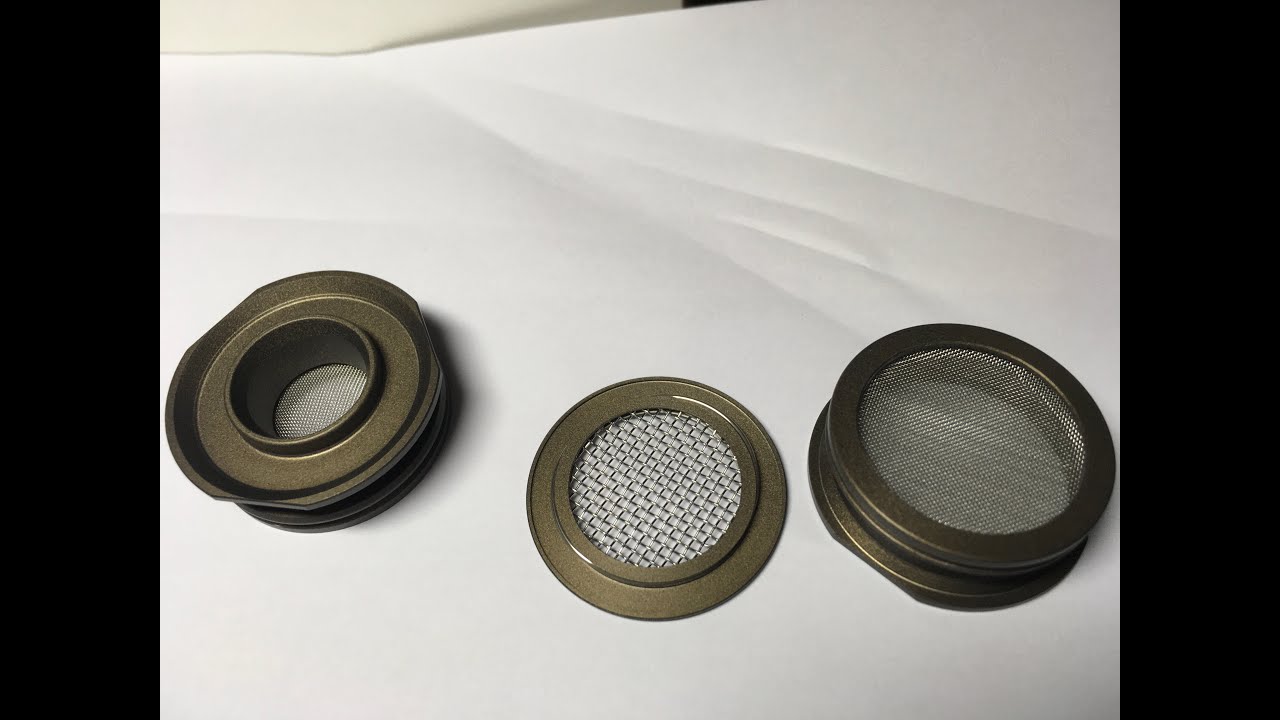 S&B Volcano Medic 2 -  replacement parts - Aluminiumabrieb Test Edit: F&uuml;llkammerdeckel ist SS