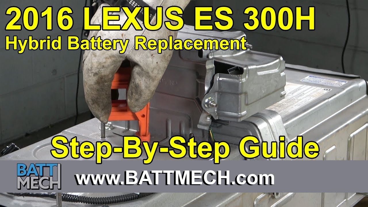 How to Replace/Repair/Fix a 2016 Lexus ES 300H Battery Module Pack –Step-by-Step Guide EV
