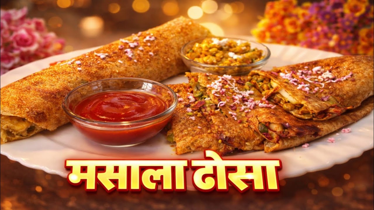 Crispy Moong Dal Masala Dosa Recipe | कुरकुरा मूंग दाल  मसाला डोसा बनाने की विधि |