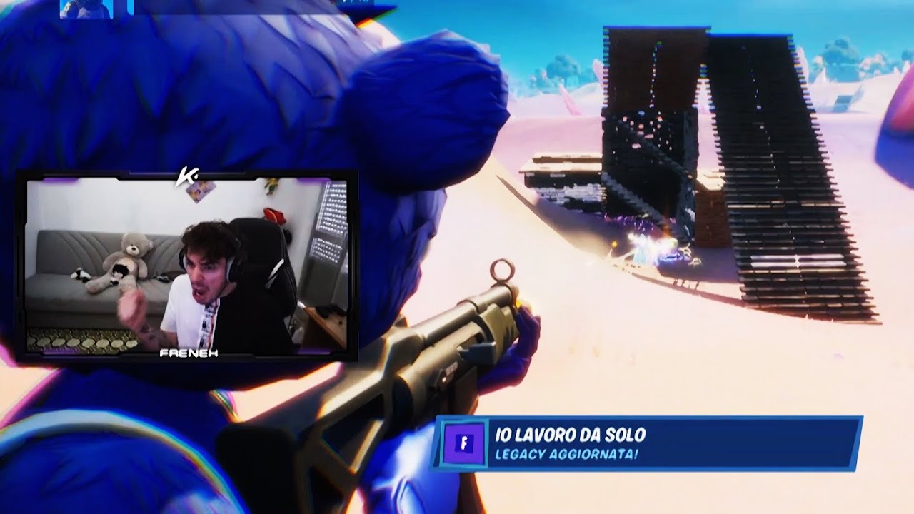 TILTO LA WL VADO SU FORTNITE E DIVENTO MARZA!