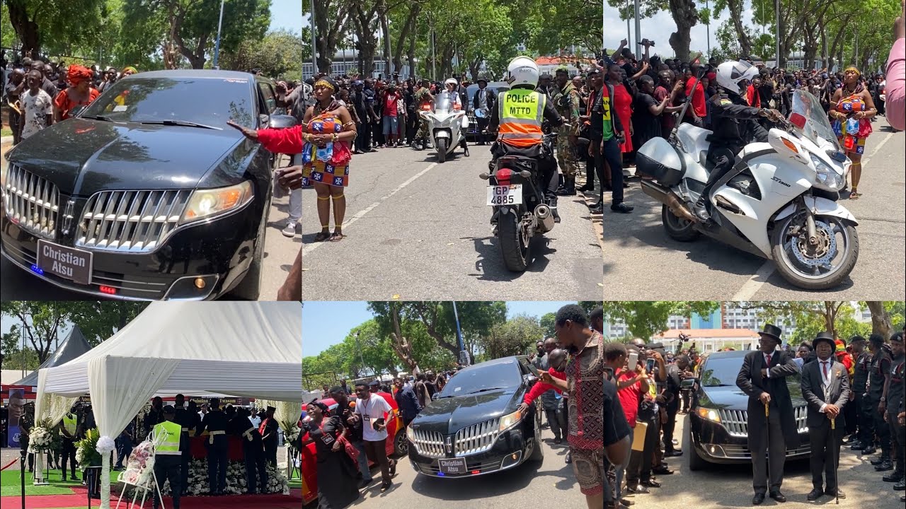 👏🏾Police Display As Christian Atsu Was Carried Away To Ada For Burial+Family Refuse To Let Body Go