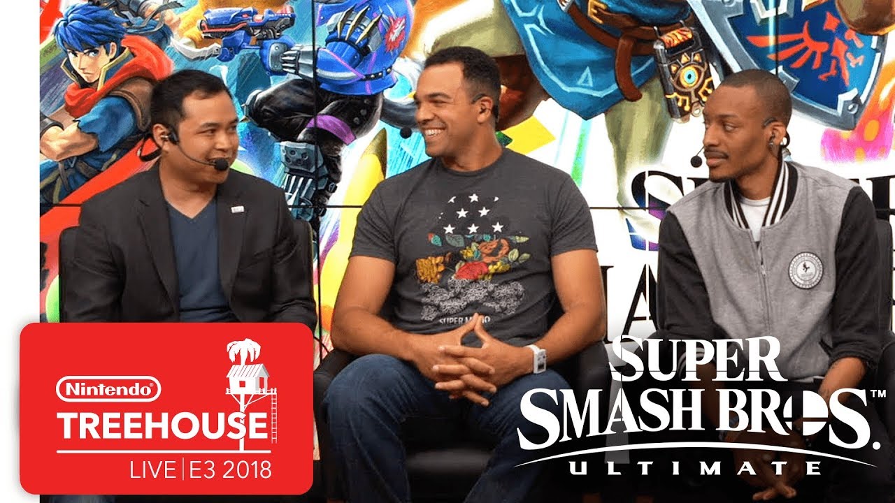 Super Smash Bros. Ultimate Gameplay Pt. 7 - Nintendo Treehouse: Live | E3 2018