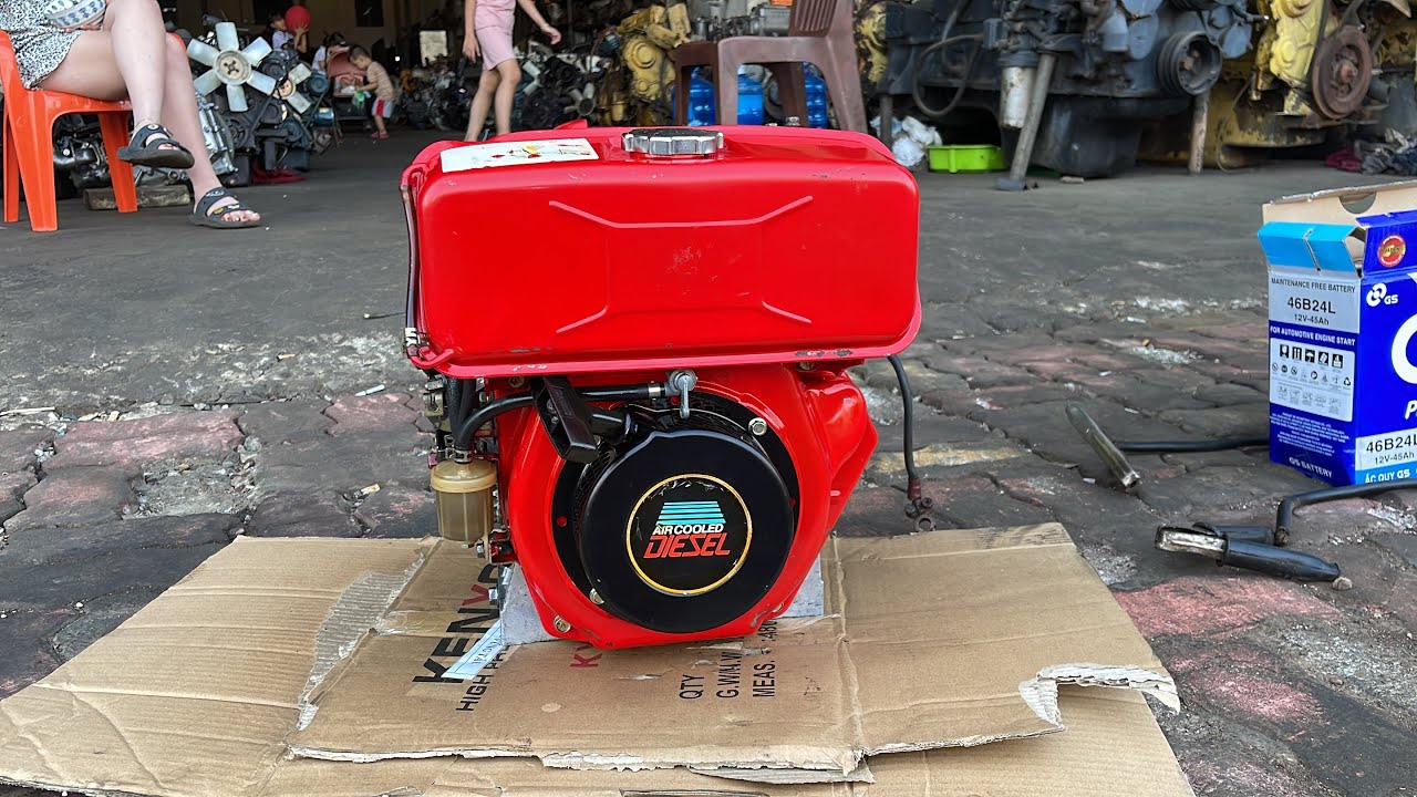 Động Cơ Chạy Dầu Diesel Robin DY27B | Mới 95% | Giá Trong Video | Nông Cơ Nguyễn văn châu