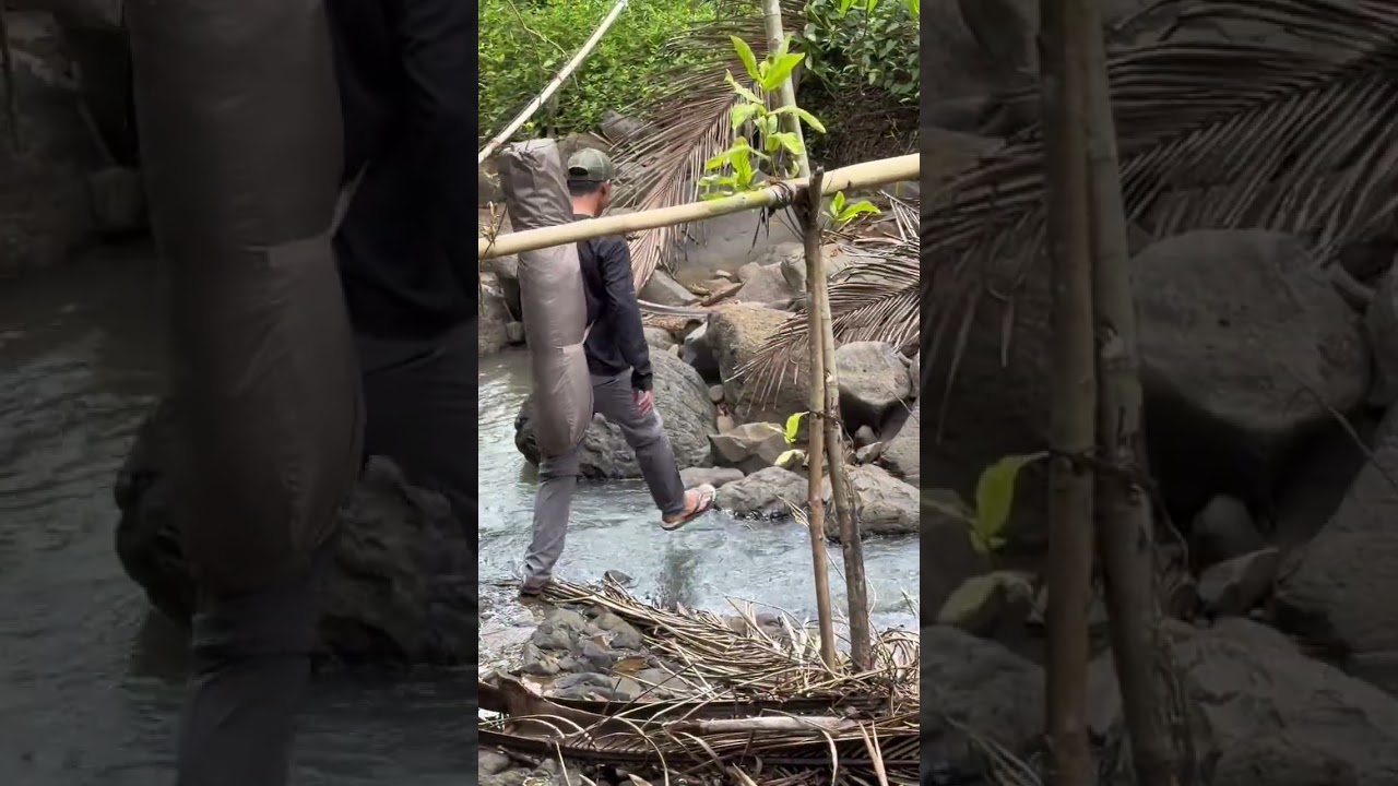 Kabur!!!camping di pinggir sungai angker