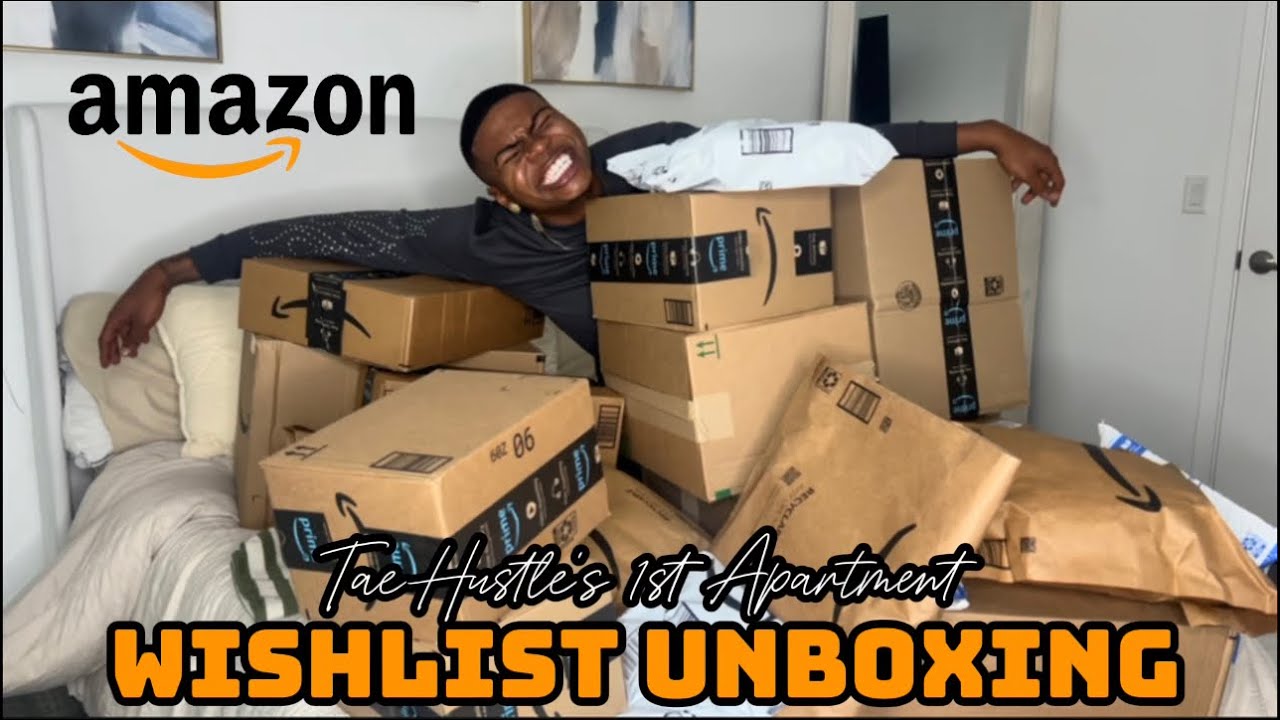 РАСПАКОВКА ПЕРВОЙ КВАРТИРЫ ИЗ СПИСКА ЖЕЛАНИЙ AMAZON
