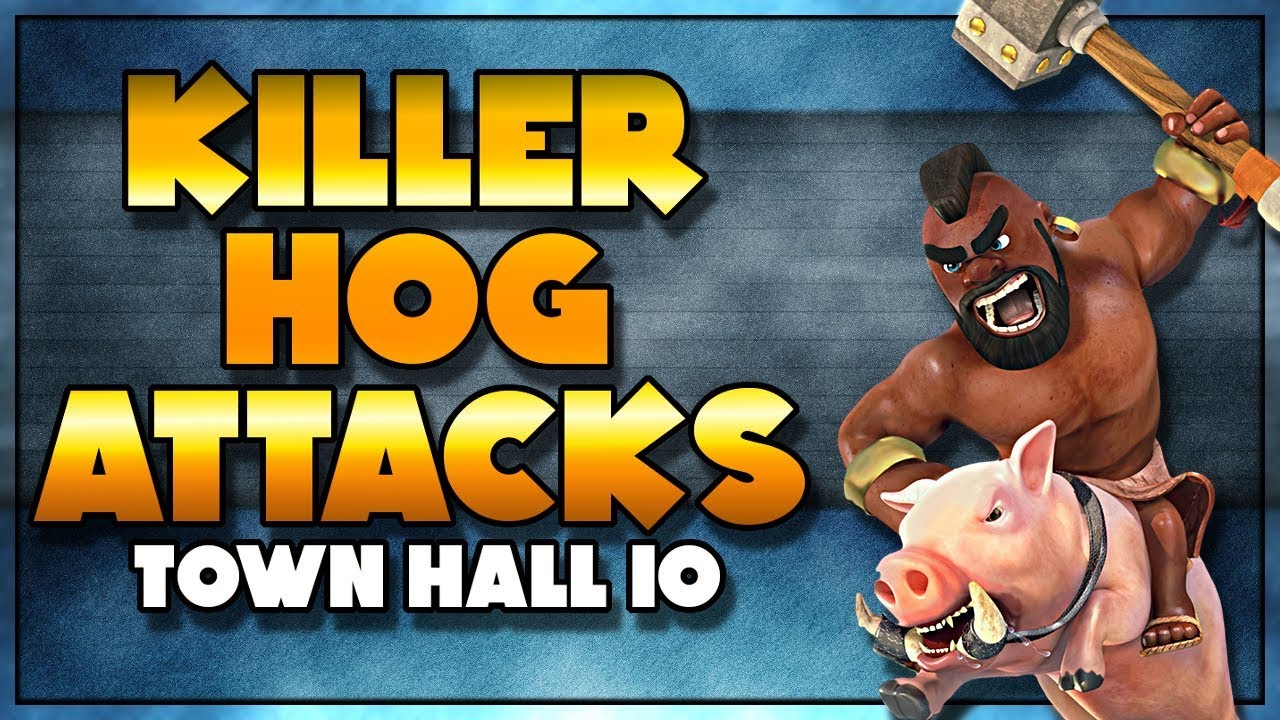 DOMINANT Hog Attack Strategies for TH10 | Clash of Clans
