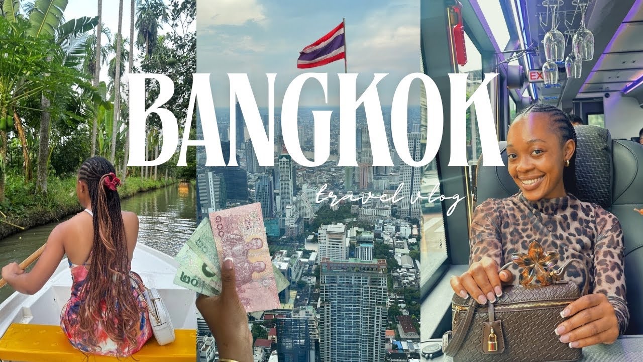 Bangkok, Thailand Vlog | Dinner cruise, Touring, Shopping, TukTuks and more! | OG Parley